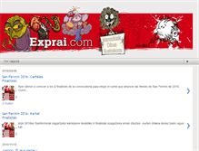Tablet Screenshot of exprai.com